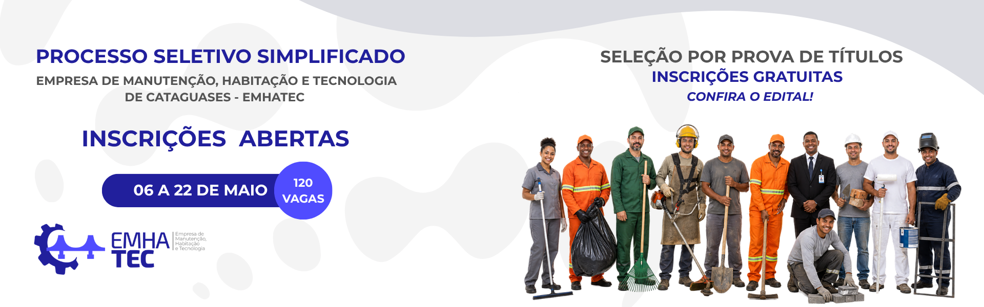 Empresa de Manutenção, Habitação e Tecnologia de Cataguases - Edital Nº 001/2026